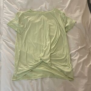 Athleta Light Green Short Sleeve Top